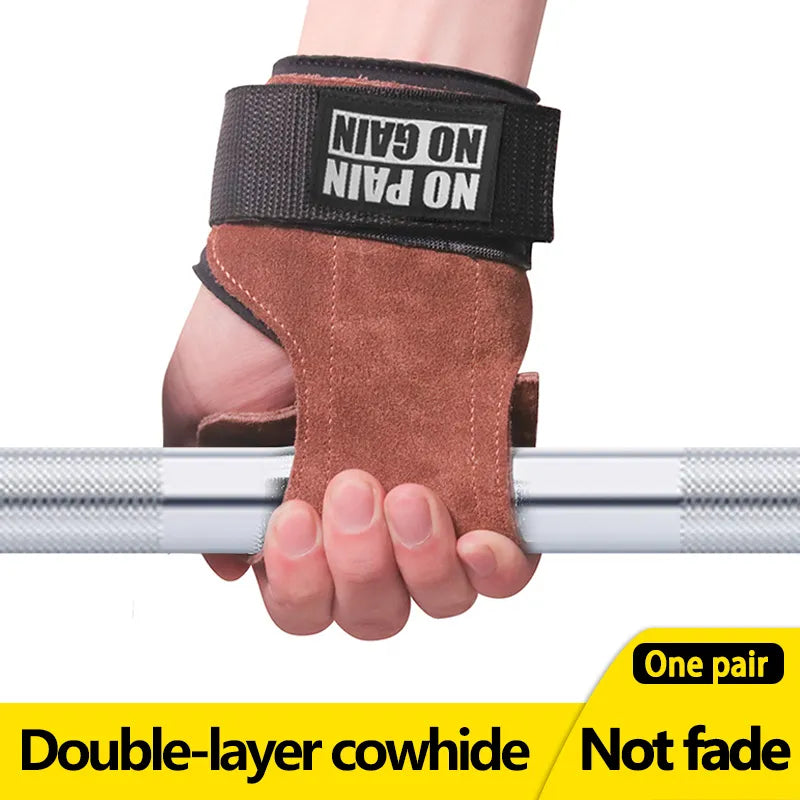 Cowhide Gym Gloves